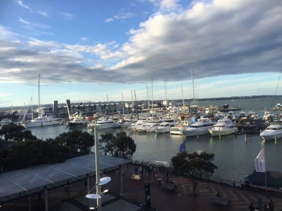 Luxury Waterfront Nest Above Viaduct Harbour Apartment Auckland Exterior photo