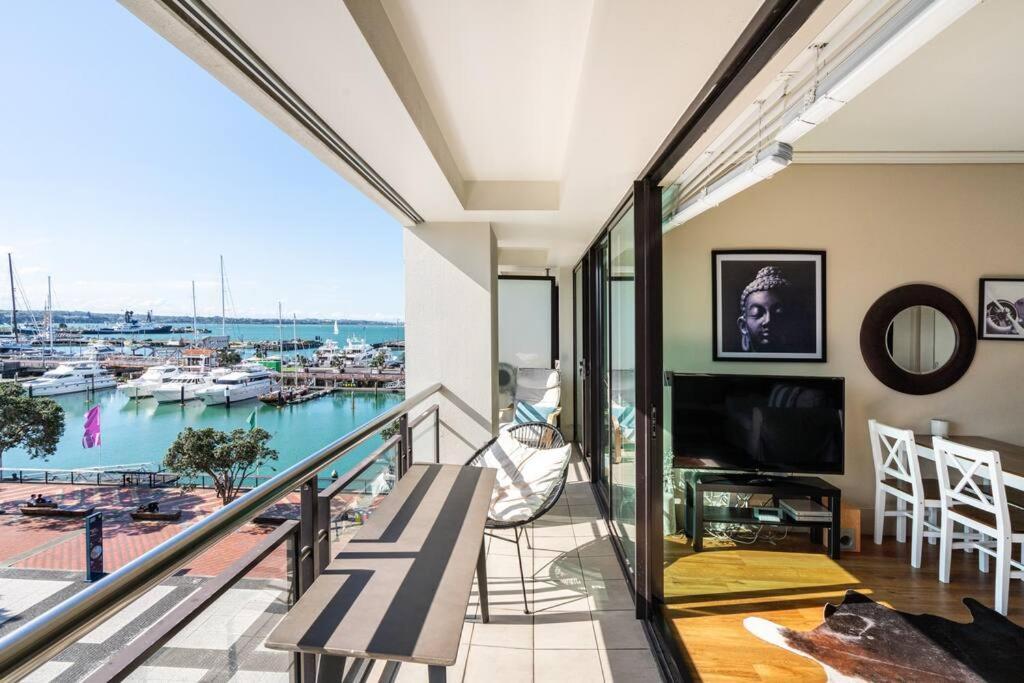 Luxury Waterfront Nest Above Viaduct Harbour Apartment Auckland Exterior photo